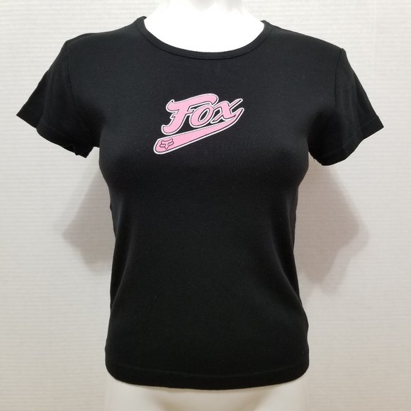FOX Racing shirt Large logo graphic 100% cotton Y2K VINTAGE early 2000's - Picture 1 of 7